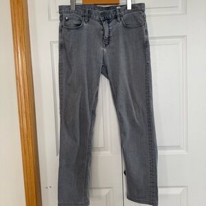 Banana Republic Men's Gray Straight Jeans